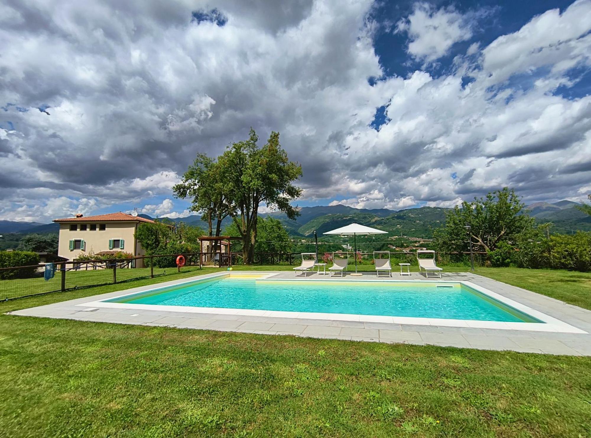 Ai Tre Campi Villa Fornaci di Barga Kültér fotó