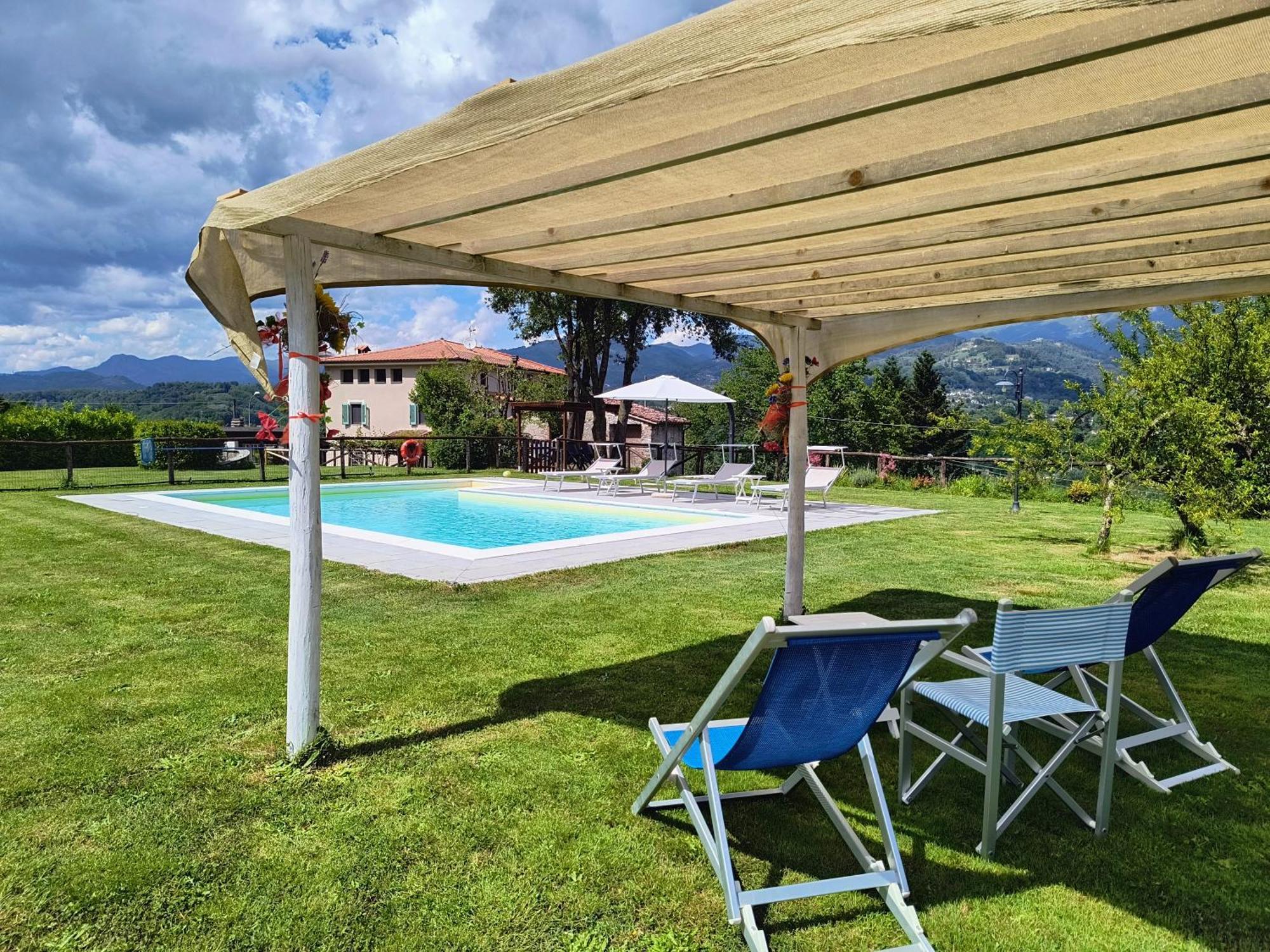 Ai Tre Campi Villa Fornaci di Barga Kültér fotó